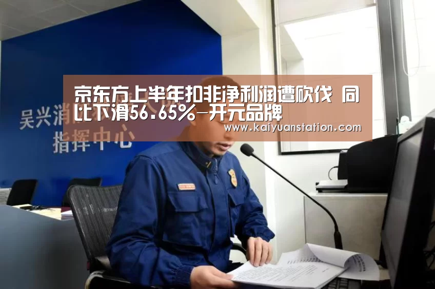 京东方上半年扣非净利润遭砍伐 同比下滑56.65%-开元品牌(图1) 开元官网